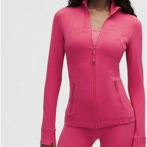 Lululemon Athletica Vibrant Pink Zip-Up Jacket